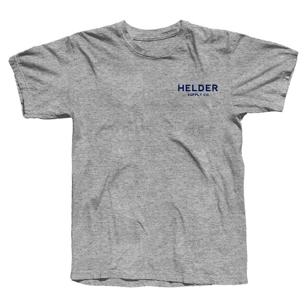 Helder Supply Co. - Typo Logo Tshirt - Grey