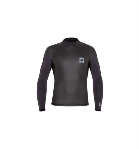 Adelio - K-Series 2mm Long Sleeve Vest - Black