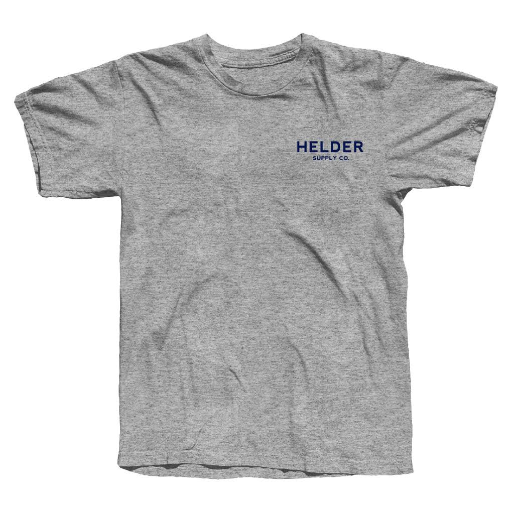 Helder Supply Co. - Typo Logo Tshirt - Grey